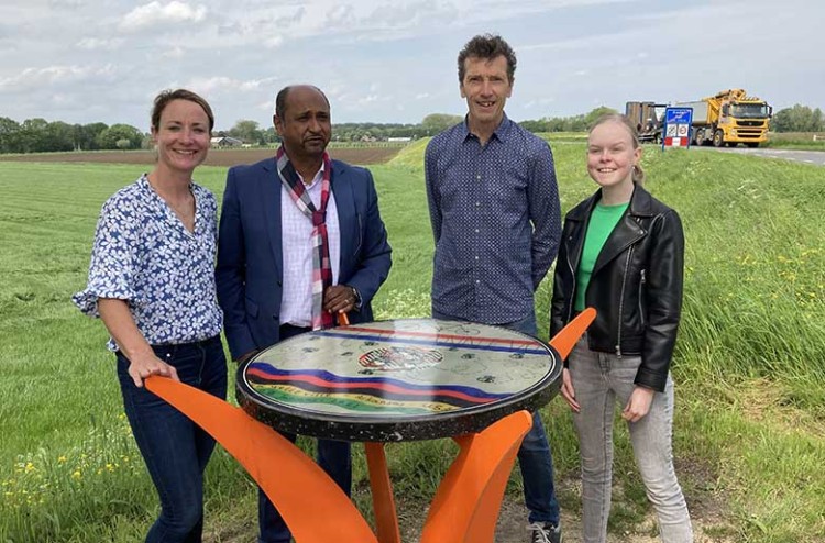 Froukje wint Marianne Vos Prijs