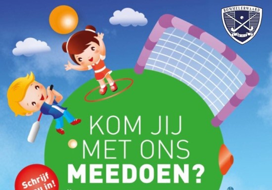 Hockeyclinics voor kids Bommelerwaard