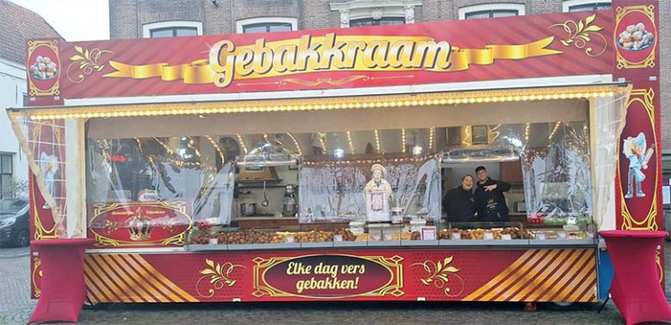 Oliebollenkraam Duijts moest op Oudejaarsdag plotseling sluiten