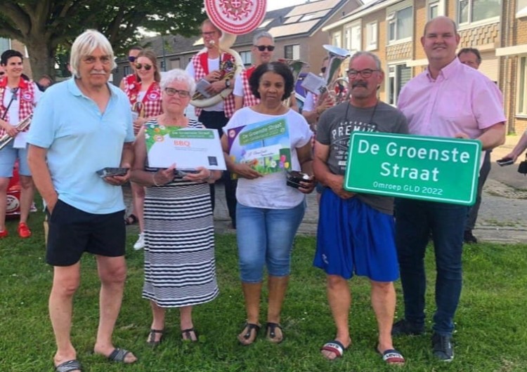 St. Clarastraat Ammerzoden winnaar De Groenste Straat