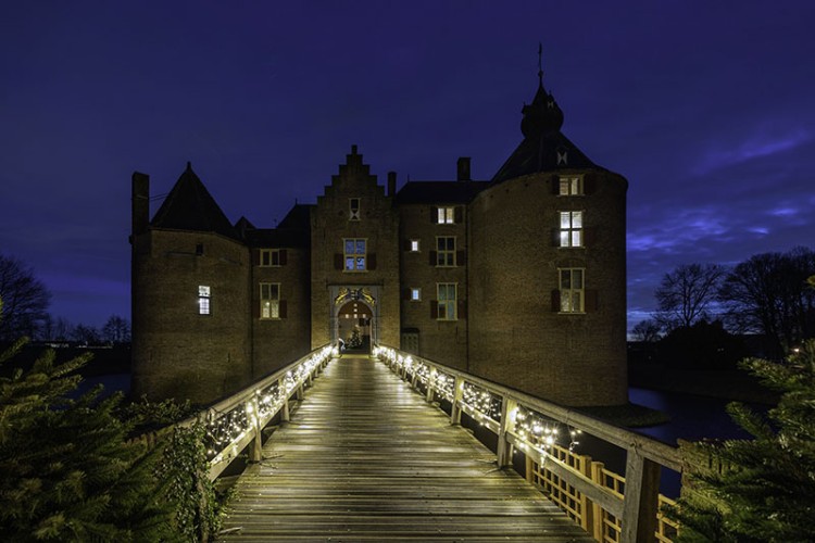 Lichtjesavond op Kasteel Ammersoyen