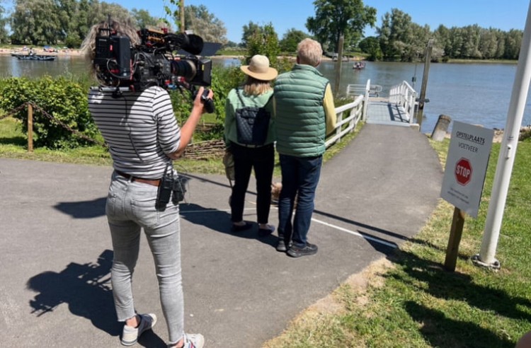 Woudrichem en Loevestein in the picture bij programma Denkend aan Holland