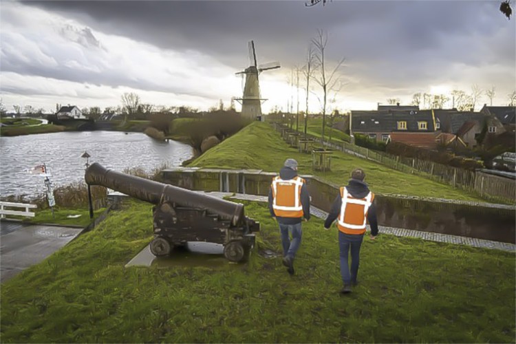 Dijkbewaking oefent ‘hoogwater’ in de regio