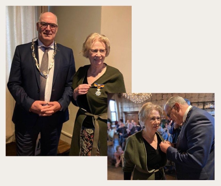 Oud-burgemeester Maasdriel Ada Boerma geridderd