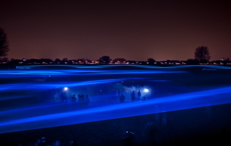 Waterlicht op Slot Loevestein