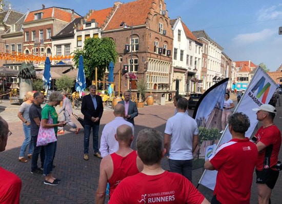 Officiële opening Two Rivers Marathon parcours