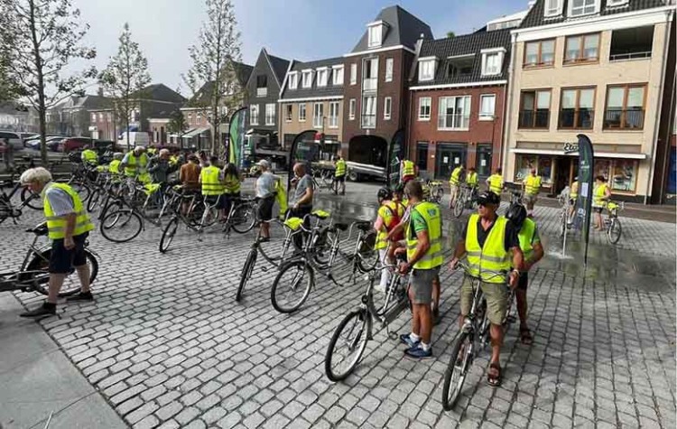 Recreatieve tandemtocht in alle opzichten geslaagd