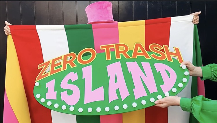 Mobiele kermisattractie Zero Trash Island doet Zaltbommel aan