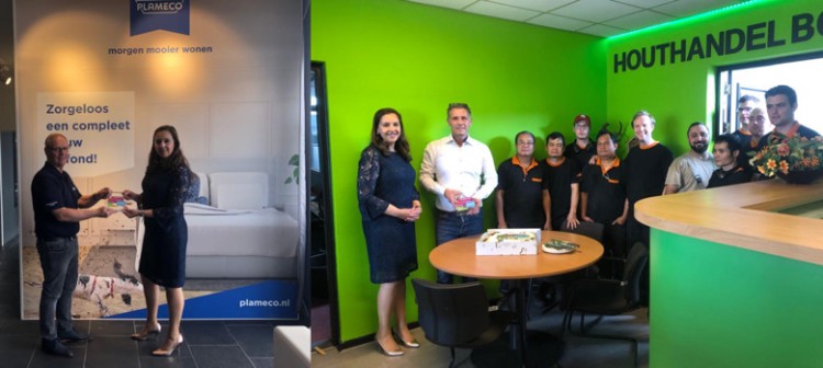 Arbor Houtproducties en Plameco Plafonds winnen All-in Werkgeversprijs