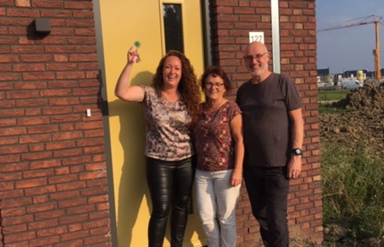 Nieuwe woningen Waluwering opgeleverd