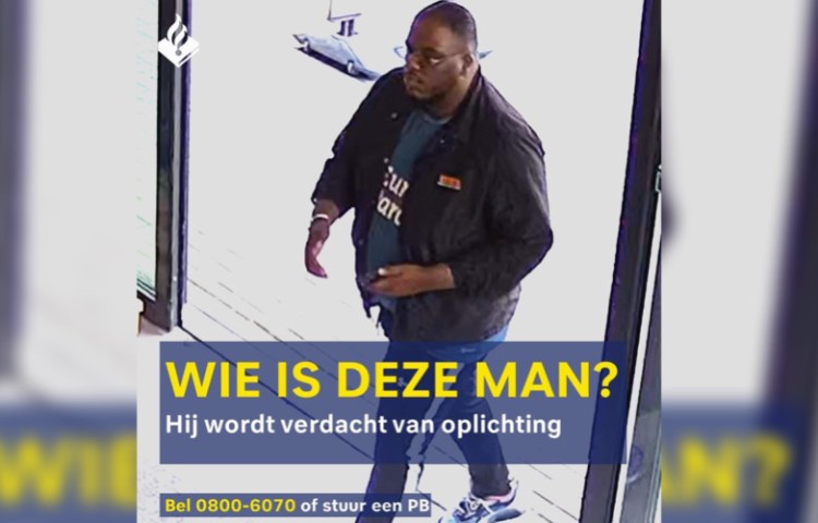 Opsporing verzocht: Kent u deze man?
