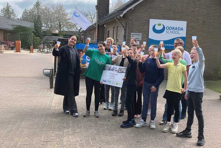 Odradaschool winnaar E-waste Race