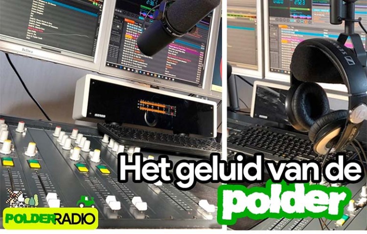 Nieuwe online zender Polder Radio bestormt regio