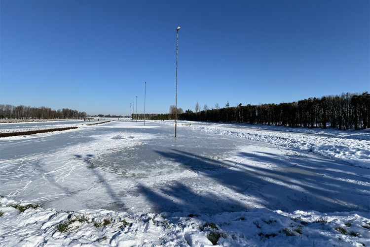 Nieuwe ijsbaan in Aalst wacht op Koning Winter