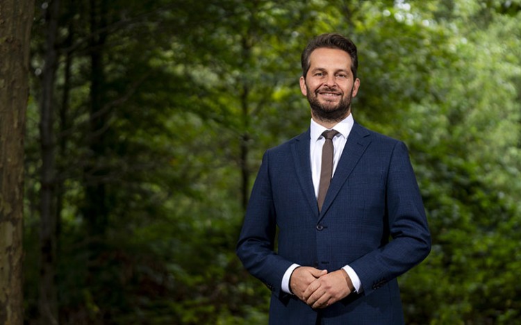 Tweede Kamerlid André Flach (SGP) komt naar Nederhemert