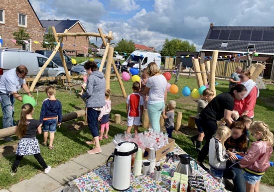 Vernieuwde speeltuin Harenhof feestelijk geopend